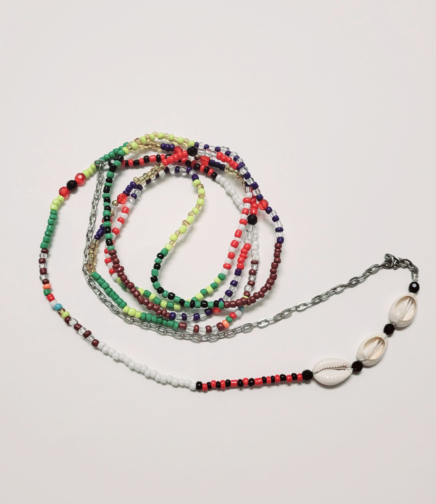 COLLAR DE BANDERA / PALO BEADED COLLAR