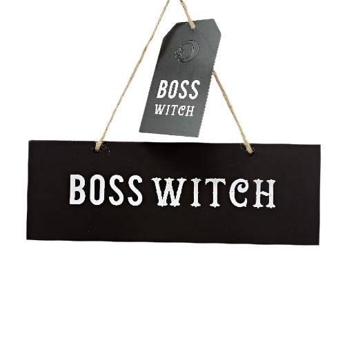 Sign Boss Witch