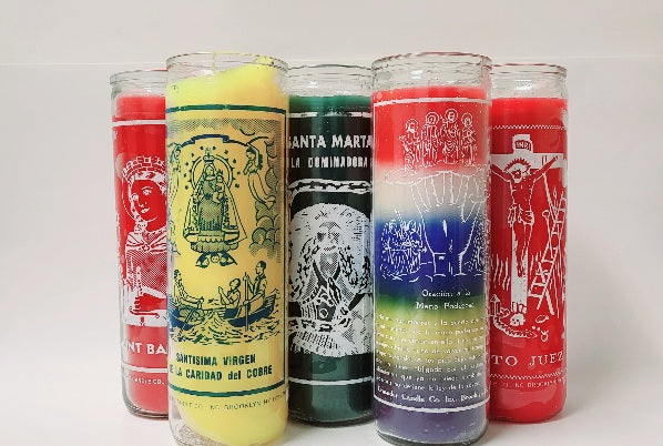 SAINTS PRAYER CANDLES