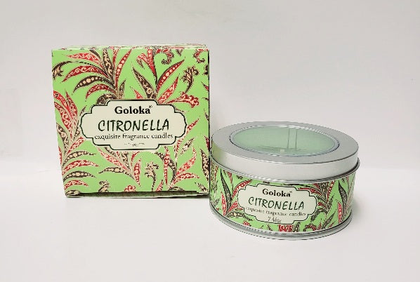 GOLOKA TIN SCENTED CANDLES