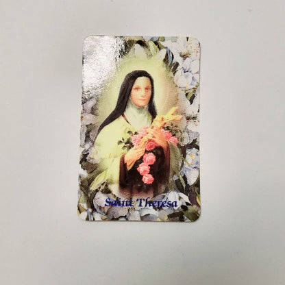 Wallet Prayer Cards English Version