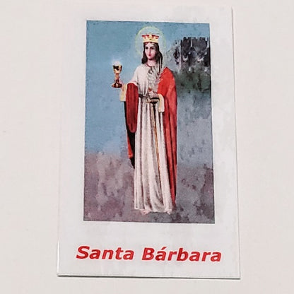 Small Prayer Cards (Spanish) Version