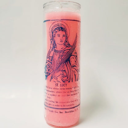 SAINTS PRAYER CANDLES